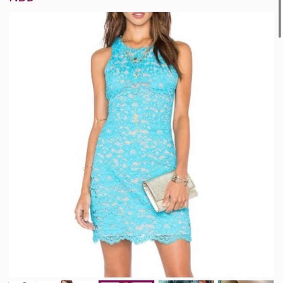 NBD x Naven Twins Headspins Laced Back Mini Dress - Picture 3 of 9